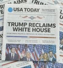 Usa Today    trump Reclaims White House    11 7 2024 Newspaper