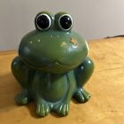 Vtg Chalk Green Frog Bank Dr8
