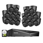 Sannce 1080p Lite 16ch Dvr 2mp Security Camera System Cctv Outdoor Ai Detection