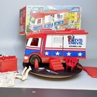 Evel Knievel Scramble Van 1973 Ideal Vintage Playset W box figure cycle    
