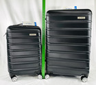 2-piece Samsonite Omni 2 Hardside Expandable Luggage Spinner  20  24  Black -nwt