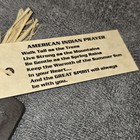  american Indian Prayer  Fired Clay American Indian Art 6 75  X 2 5  X  25 