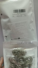 100pcs Heavy-duty Keychain Rings With Chain   Jump Rings Diy Craft Kit