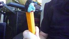 Pez Dispenser Vintage  rare Mr ugly Orange Stem No Feet 
