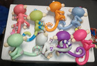 8  Mini Fingerlings Monkey 1 Unicorn Figure Toys Minis Collectible Bundle Wowwee