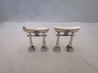 Vintage Japan Sterling Silver Signed Incredible Salt   Pepper Shakers Jb-7