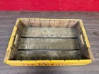 Vintage Yellow Dr Pepper  Wooden Crate Antique Display 326