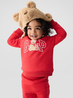 Nwt Gap Faux Fur Bear Ears Trapper Hat Brannan Brown Unisex Boy Girl 2t 3t 4t 5t