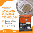 Kitty Kollection - Premium Bentonite Cat Litter  Easy-to-clump Super Absorbent