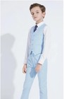 Boys Suits Slim Fit 3 Piece Solid Blazer Tuxedo Boys Formal Suit Set For Wedding
