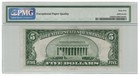 1934b  5 Silver Certificate Pmg 65epq Fr 1652 Key Series  Vinson Signature 