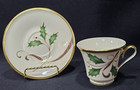 2  two  Lenox Holiday Nouveau Gold Cups   Saucers  Mint