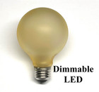 5 Pcs Dimmable Led Bulbs For Exposed Bulb  Art Deco Lighting Chandeliers Sconces