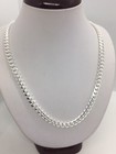 7mm 925 Sterling Silver Men s Women s Miami Cuban Link Chain Necklace 20 -30 
