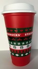 Starbucks Christmas 2020 Reusable 16oz Grande Christmas holiday Plastic Tumbler