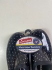 Sloggers Black Polka Dot Garden rain Waterproof Shoe Women s Size 7 New
