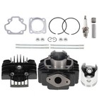 Cylinder Piston Kits Head 4j2-11311-01-00 Fit For Yamaha Pw50 1981-2018 Cylinder