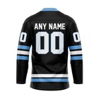 Personalized Utah Mammoth Home Design Lace Hockey Shirt Black