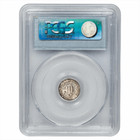 1858 Type 2 Three Cent Silver 3cs Pcgs Ms 62