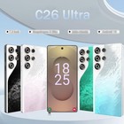 C26 Ultra 5g Unlocked Smartphone  8gb Ram 256gb Storage Android 15 Cell Phone  6