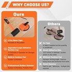 Floor Gap Fixer Tool Suction Cup Mallet 3 Pads Laminate Vinyl Lvp Fast Ship Usa