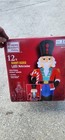 Rare Home Accents 12ft Led Nutcracker Inflatable Gemmy Airblown     Tested