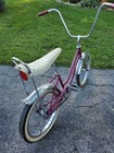 1966 Schwinn Sting-ray Slik Chik Original Violet Tufted Slik Survivor Untouched 