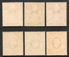 1939 George 6th High Value Stamps Set  6  U m Mnh Sg476 - 478c Inc Dark Blue