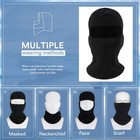 Winter Fleece Warm Balaclava Hat Motorcycle Ski Neck Face Mask Hood Cap Fr Adult