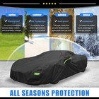 Waterproof Outdoor Full Car Cover Fit For Chevy Corvette C4 1984-1996 W  Zipper