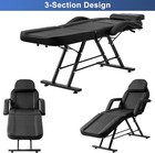 Adjustable Massage Table Tattoo Chair Spa Salon Facial Bed Chair With Stool