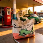 Snoopy Peanuts Bag Tote Shopping Beach Travel Canvas Purse Laptop Gift Present