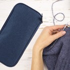 Knitting Organizer Crochet Hooks Zipper Bag Crochet Hooks Case Knitting Holder