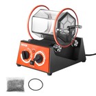 Mini Rotary Jewelry Polisher Tumbler Machine  6 6lbs Capacity  5 Speeds  Timer F