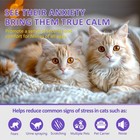 Cat Calming Diffuser 12 Refill Solutions  3 Plugs- Cat Pheromones Calming Dif   