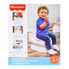 Fisher-price White Potty Trainer Chair Flushing Sounds Splash Guard Toddlers