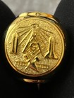 Master Mason Black Walking Cane Square Compass  Rubber Tip Freemasons New 