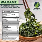 8oz Premium Dried Wakame Seaweed - Sea Vegetable For Miso Soup  Seaweed Salad  