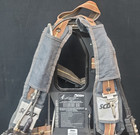 Scott 4 5 Scba Harness W  E-z Flo Regulator  Pak-alert Se7 Series