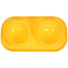  Raised Dog Cat Food Bowl  Pet Food And Water Bowl Dish For Small Pets - Plastic