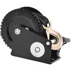 2000 Lbs Hand Winch Heavy Duty Boat Trailer Winch 23 Ft Strap Towing Atv