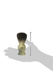 Omega 63171 Stripey 100  Pure Badger Shaving Brush With Stand