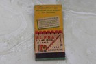 Vintage  Unstruck Feature Matchbook From Alpha Steel Co  Pittsburgh  Pa 