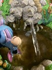 Vtg Disney Store Winnie The Pooh And Friends Swimming Spot Water Fountain Works