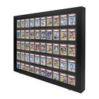50 Graded Baseball Card Display Case - Fits Psa  Beckett Cards  Deep Design