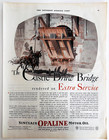 1930 Sinclair Opaline Motor Oil Advertisement Automobilia Castle Bridge Dwww10