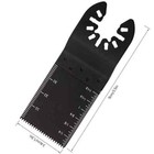 5 50 Oscillating Multi Tool Saw Blades Wood Metal Compatible With Dewalt Fein