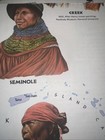 1972 National Geographic Map Indians Of North America Before Columbus