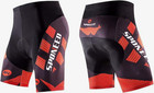 Sponeed Padded Cycling Shorts Mens Large Bicycle Shorts Tights Red Black