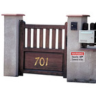 Hillman Security Camera In Use 10-in X 14-in Aluminum Danger warning Sign